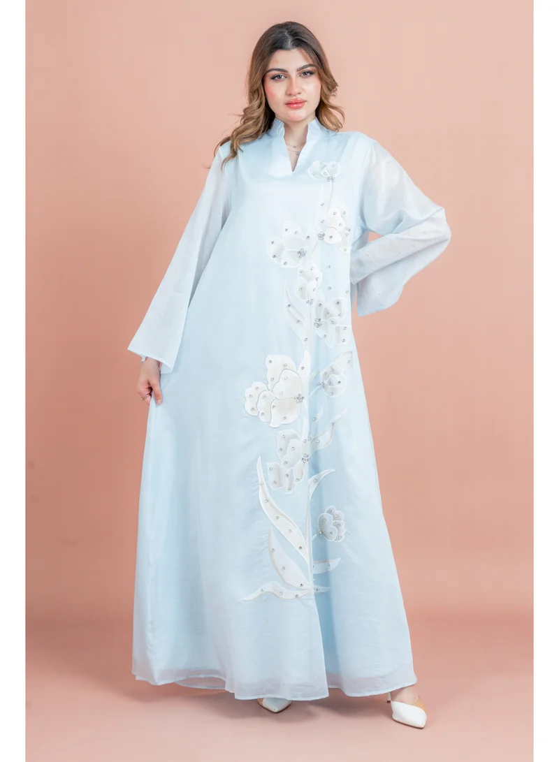 IKKXA Flowy Flower Pattern Dress