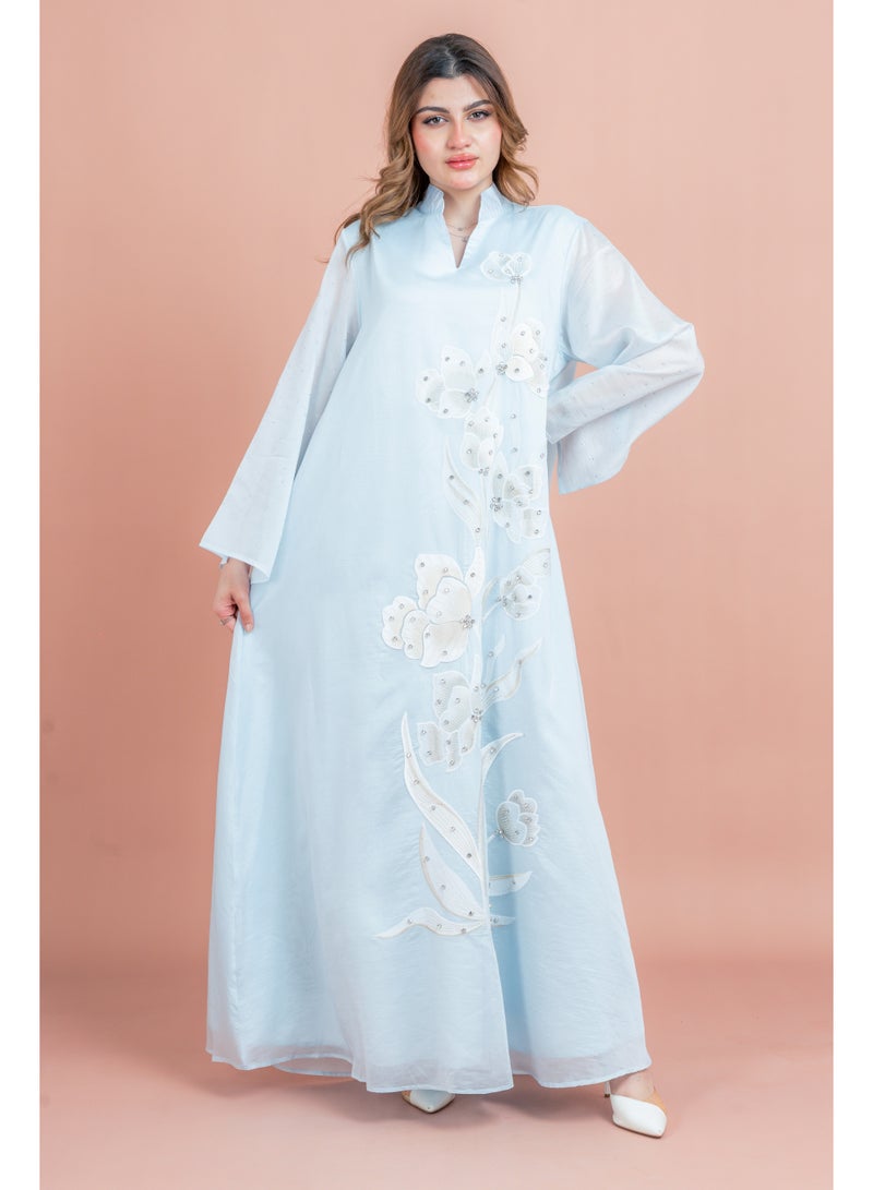 اكسا فستان منقوش بالزهور - Image 1