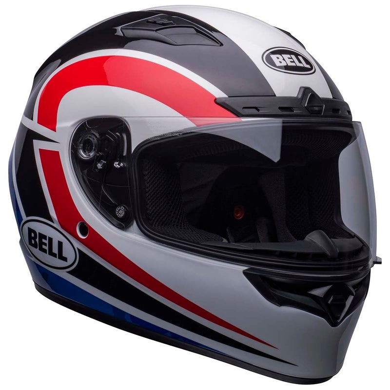 Bell Qualifier DLX MIPS Street Helmet Gloss Blitz WhiteBlue Camo Medium