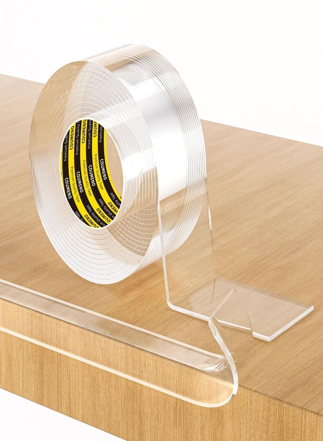 COUMENO Clear Edge Protector,Safe Corner Protector, Anti-Sharp Edge Protector, for Furniture, Drawers, Tables, Cabinets 1.6inX9.84FT - Image 1
