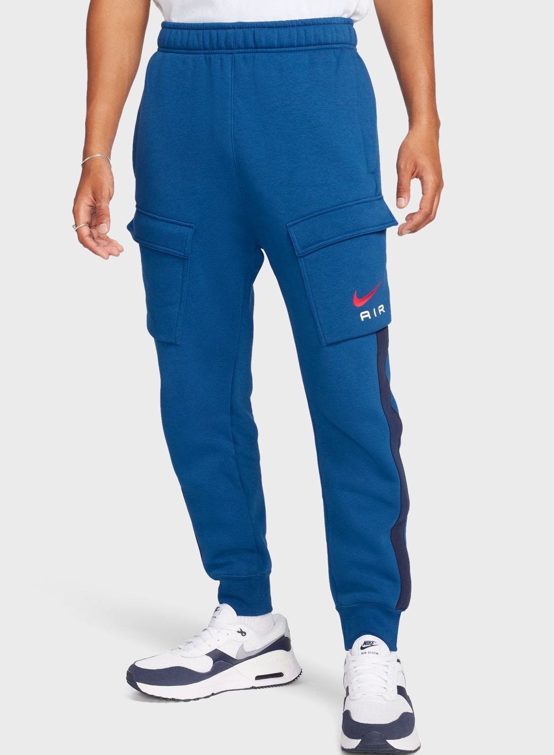 nike air pants blue