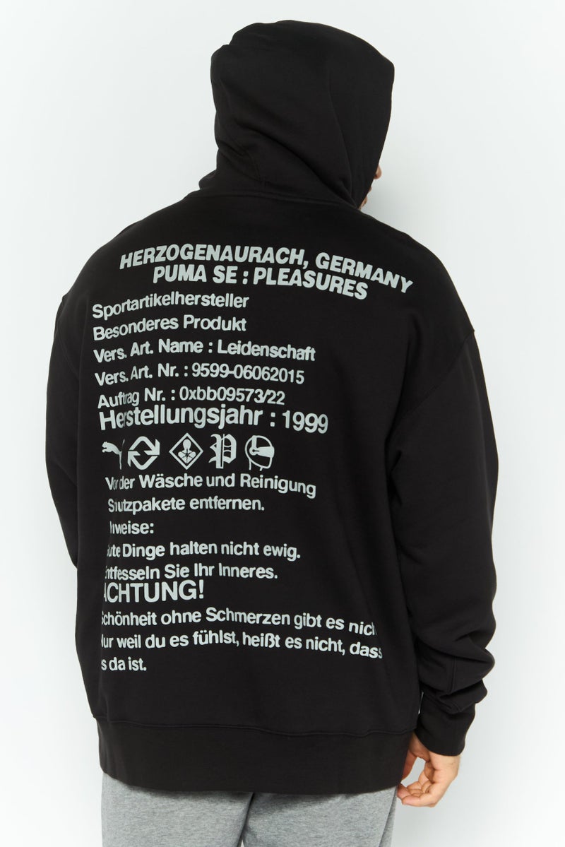 PUMA Men Sportswear Fit Long Sleeve Outdoor Hoodies, Black  - Image 4