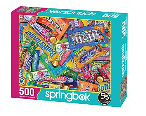 Springbok's 500 Piece Jigsaw Puzzle Sweet Tooth, Multi - Image 2