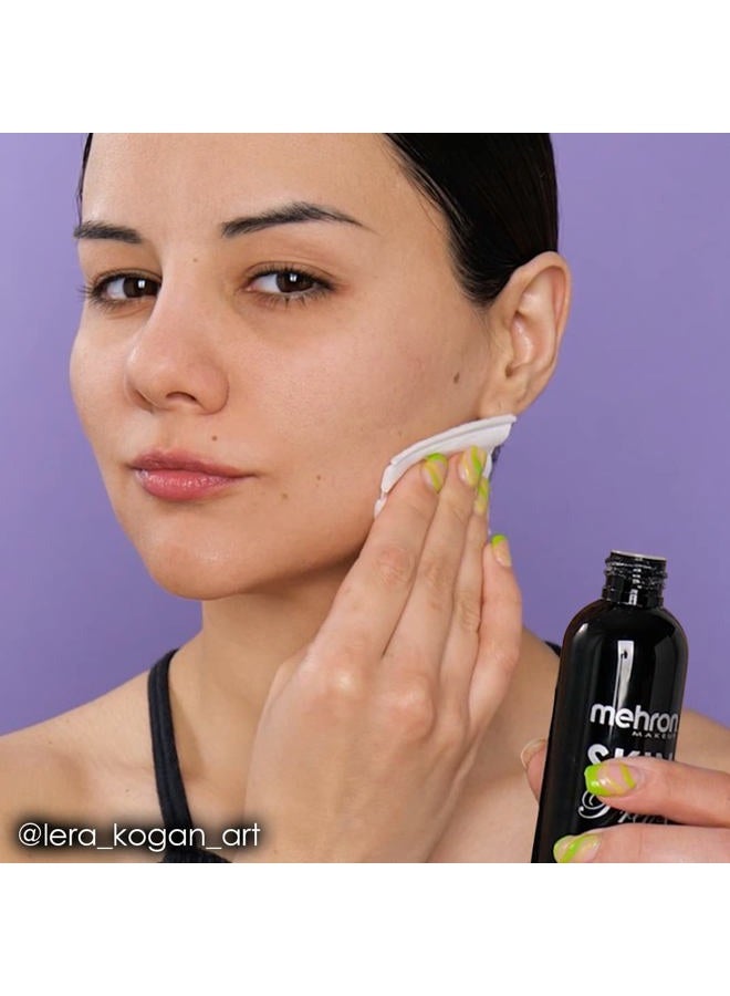 mehron تونر ماتي للبشرة من ميك أب سكين بريب برو | برايمر ما قبل المكياج يدوم طويلاً 4 أونصات سائلة (120 مل) - Image 5