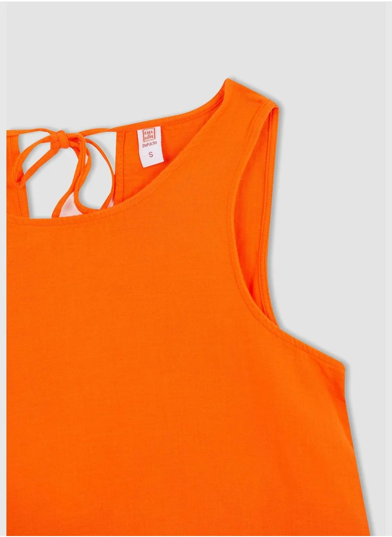 DeFacto Regular Fit Sleeveless Pyjama Top