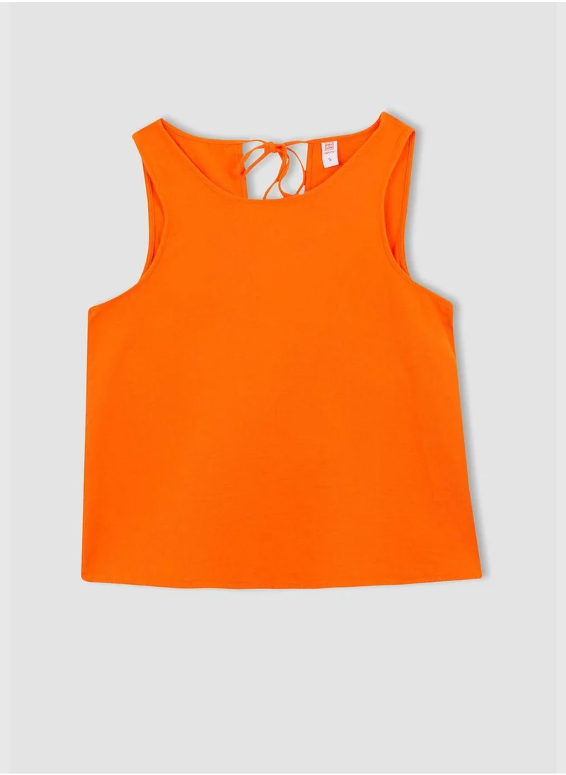 DeFacto Regular Fit Sleeveless Pyjama Top