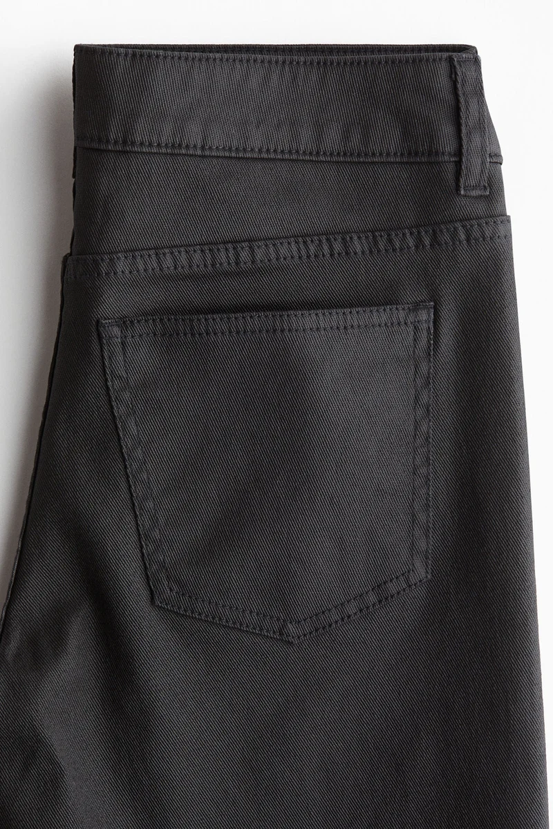 اتش اند ام جينز بقصة حافة واسعة وخصر منخفض