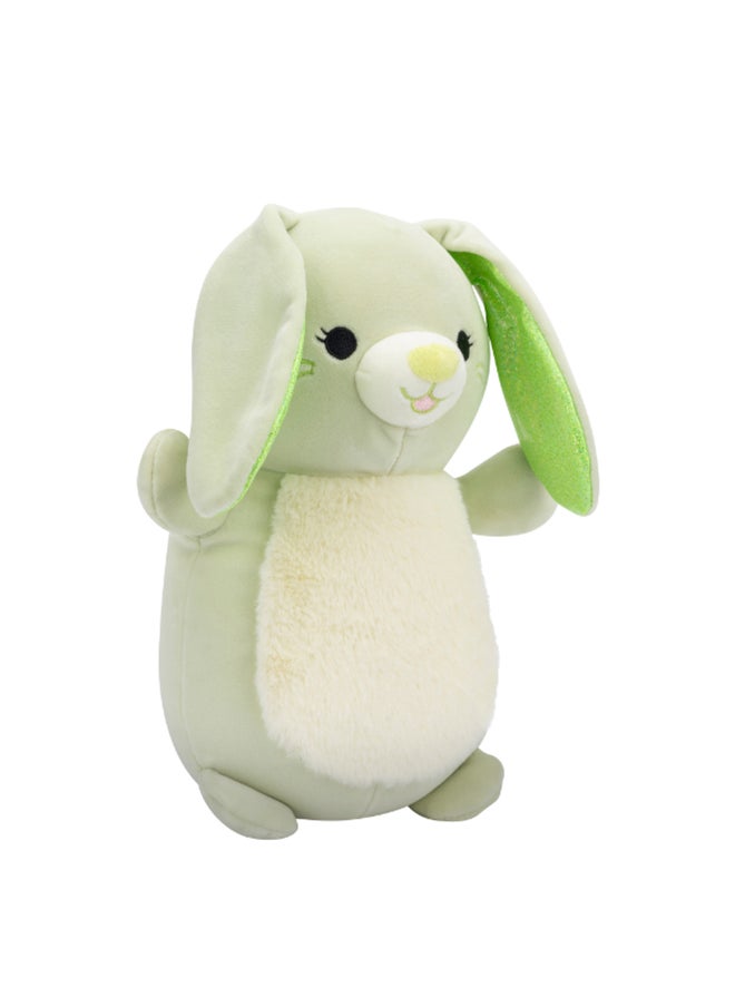 Squishmallows 10 inch Hara the Green Bunny Hugmee , Officially Licensed Kellytoy Plush Toy, Colorful Soft Toy, Gift for Kids, Girls & Boys Washable Squishy Stuff Toy Multicolor All Age  - Image 2