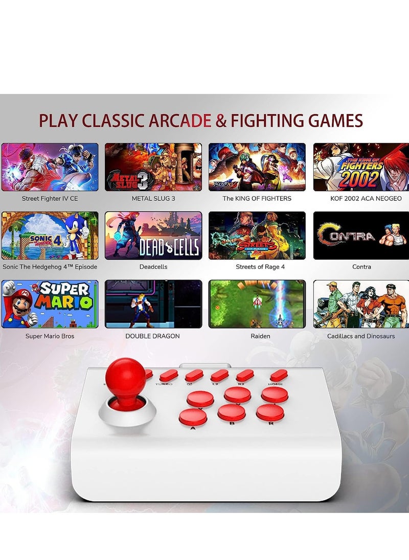 SYOSI - Fighting Game Controller for iPhone iOS Android PC Stick Nintendo Switch/PS3/PS4 Arcade Rocker Gamepad with Turbo & Marco Emulators/Cloud/PS Remote Play/Steam - Image 1