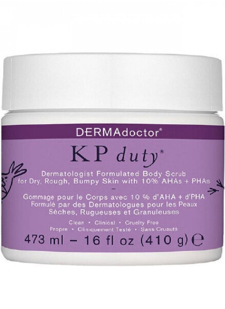 DERMAdoctor - DERMAdoctor KP Duty Dermatologist Formulated Body Scrub 473ml - Image 1