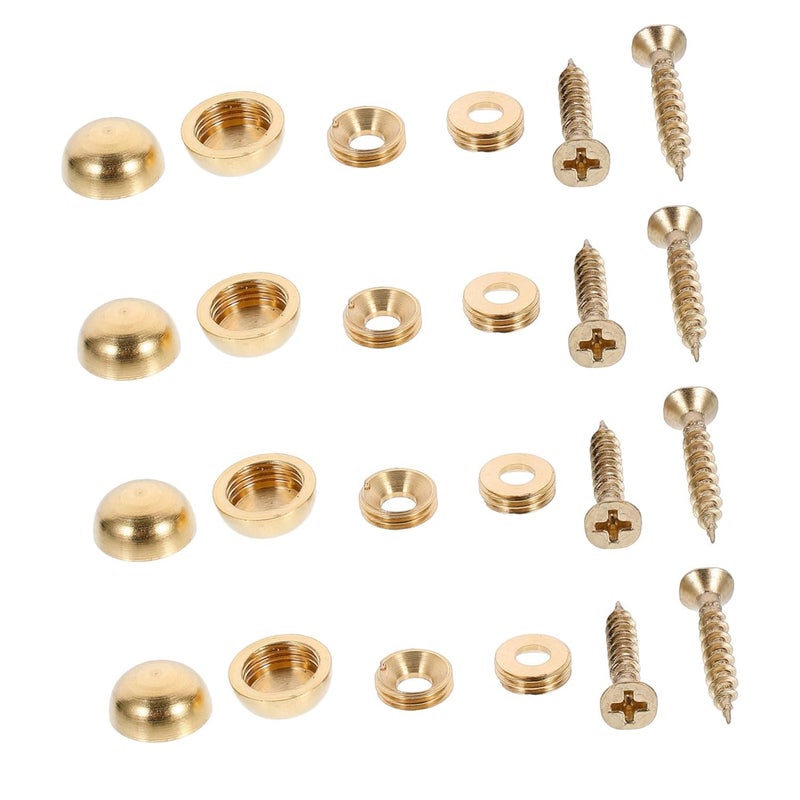 Stable domestic stock 8pcs Decorative Copper Mirror Nails Self-Tapping Screw Covers 13mm Glass Standoff Caps for Advertising and Home Decor Global standard processed material Field test upgraded craftsmanship Ready goods scheduled ship Flexible purchase choices Upgraded general grade quality All user group compatible All-season available stock Trendy natural assorted colors Simplified versatile design All budget friendly options Fault optimized construction Flexible varied design Balanced structure Simple multi-feature universal build Working day delivery service N/S/C nationwide deliver Local licensed courier Market aligned local stock Full village delivery cover Cross product compatible Medium weight All-round applied quality Set product combo compatible Elegant appearance - Image 1