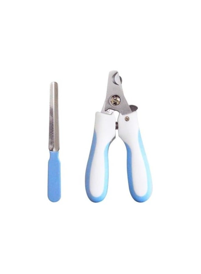 BLOOMING TIME Pet Nail Clippers And File Blue 15.5x7.5centimeter - Image 2