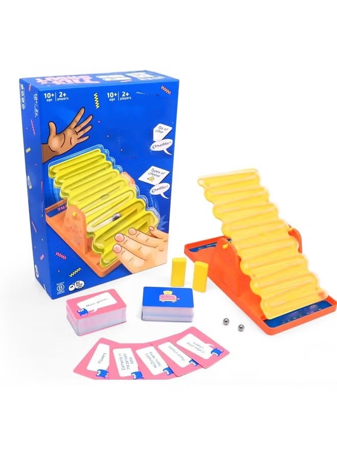 Tilt ’n’ Shout – لعبة لوحة عائلية سريعة الوتيرة للبالغين والأطفال - Shout Out Trivia Party Game مع فئات ومحتوى مكافأة ألعاب لوحة - Image 1