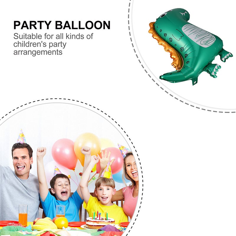 5pcs Dinosaur Balloon Aluminium Foil Balloon Child Birthday Party Decoration - Image 4