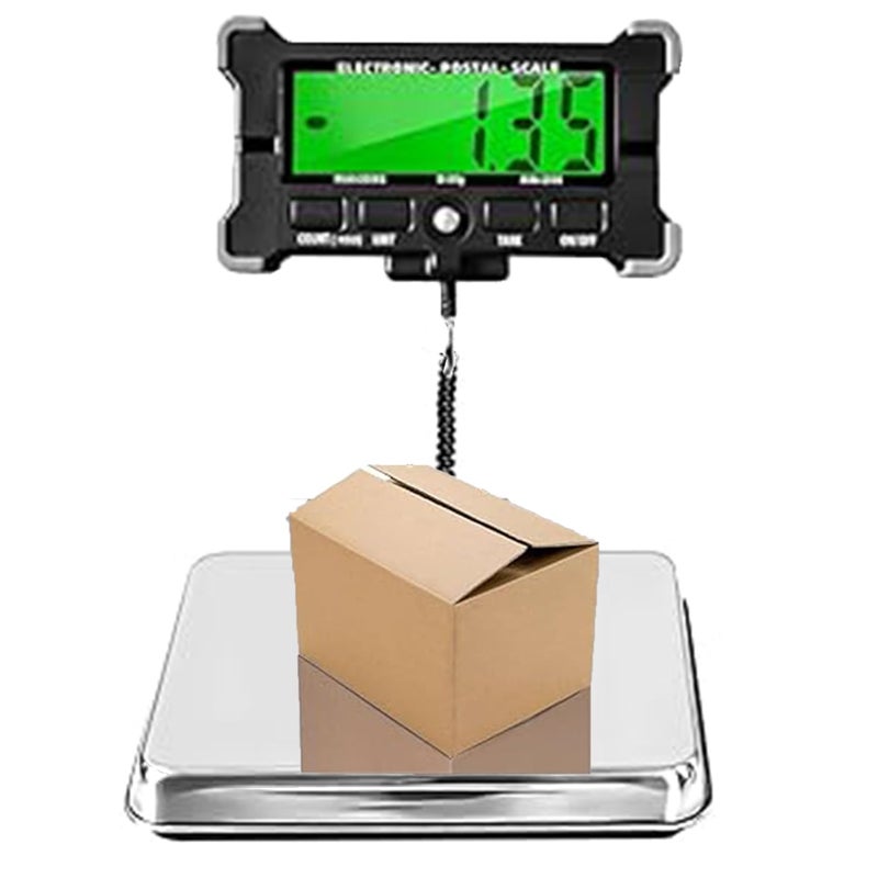 Electronic Postal Scale with LCD Backlight Display - 200kg Capacity - Image 1