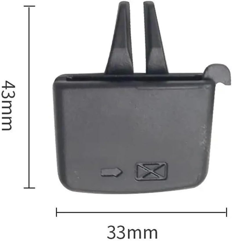 Vuzmode Car A/C Air Vent Grille Tab Clip Set - Image 2