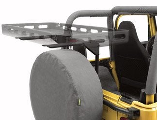 Bestop 4141101 Tailgate Rack Bracket System for 1987-2006 Wrangler - Image 2