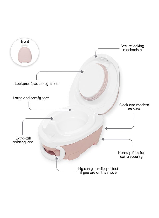My Carry Potty My Carry Potty Blush Pink  - Image 3