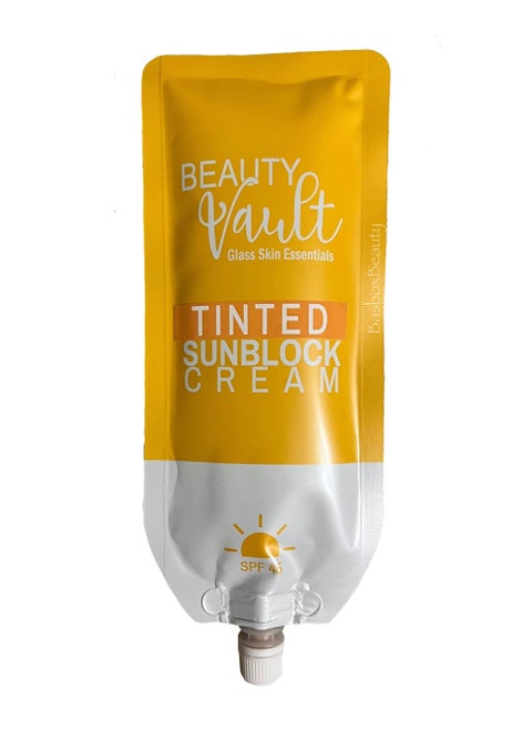 Tinted Sunblock SPF45 for Effortless Sun Protection and a Flawless Complexion, 50g.
