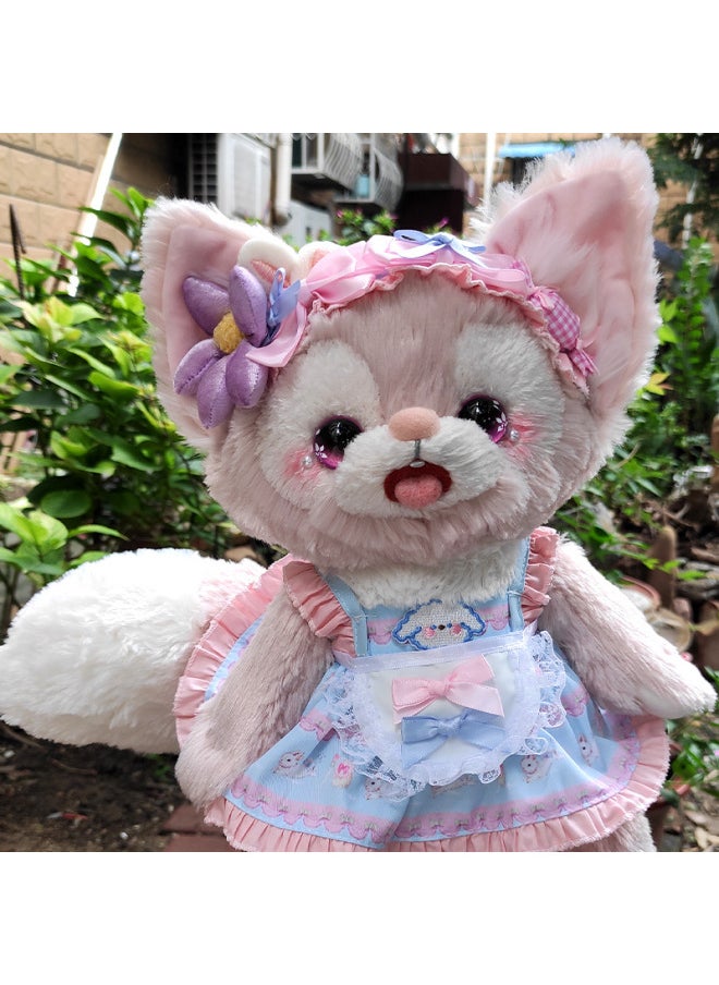 Generic - Skeleton Beier Makeup-changing Exquisite Doll Doll Magnetic Eye-catching Beads Replaceable Plush Toy Gift Little Fox Girl-Color:Pure White Wedding Dress-Height:Makeup Changing Skeleton Doll (mouth Type + A Pair Of Magnetic Eye Beads) - Image 1