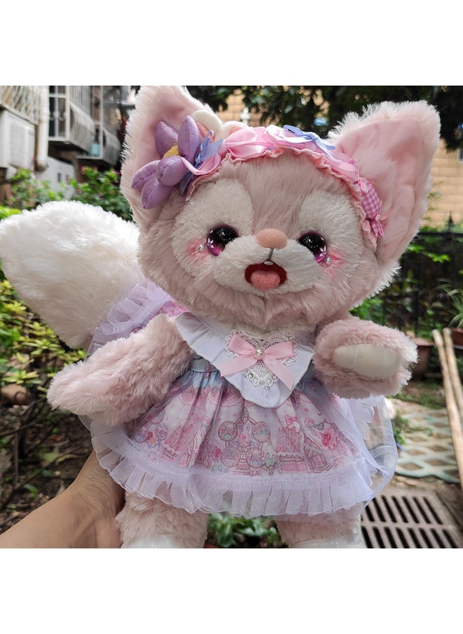 Generic - Skeleton Beier Makeup-changing Exquisite Doll Doll Magnetic Eye-catching Beads Replaceable Plush Toy Gift Little Fox Girl-Color:Pure White Wedding Dress-Height:Makeup Changing Skeleton Doll (mouth Type + A Pair Of Magnetic Eye Beads) - Image 1