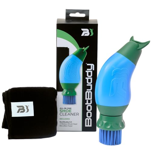 BootBuddy Shoe & Boot Cleaner Brush – Footwear Cleaning Kit for Hiking Boots, Golf Shoes, Football Boots, Running Shoes & Wellies – Cleans Mud, Dirt & Stains in Minutes – As Seen on Dragons’ Den - Image 1