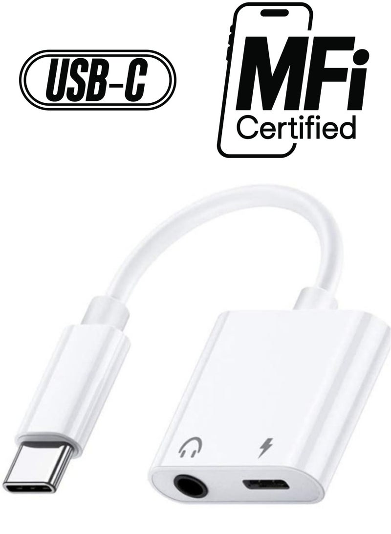 ELTRAZONE USB C to Headphone Jack Adapter with 3.5mm Aux Audio and Type C Charger Dongle Converter USBC Earphone Adaptor for Google Pixel 4 4XL 3 3XL 2 2XL,Samsung Note 10 , iPad Pro 2020 2019 2018 and More - Image 1