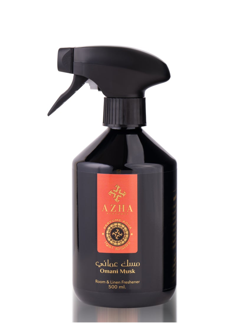 أزهى أوماني مسك معطر للغرفة & الفرش 500 مل  - Image 2