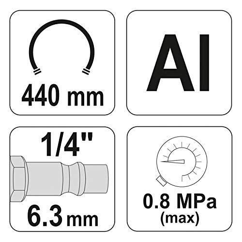 Yato YT-2370 Pistol Wheels Inflator - Image 4