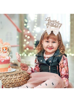 Birthday Headband For Girls, 1Pcs Bow Headband With Gold Glitter Birthday Princess Girls Birthday Tiara Hair Accessories For Party Gift - pzsku/Z28322BE7804BD0014843Z/45/_/1735566924/ec2fa768-1ceb-4ff9-8712-b5314aadcb71