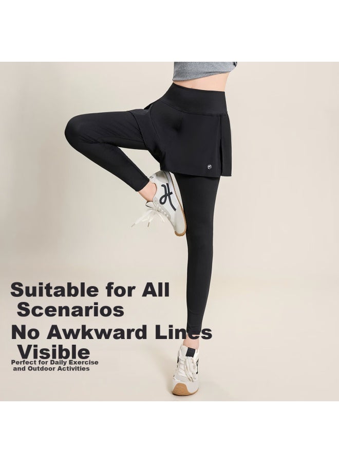Barbie Two-in-one Yoga Pants Women's Running Fitness Leggings With Pockets - Image 3