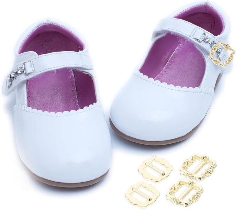 Beaupretty 100Pcs Mini Adjustable Metal Buckle for Doll Shoes DIY Slide Buckle for Kids Clothing Glide Fastener Accessories for Doll Outfits - Image 4