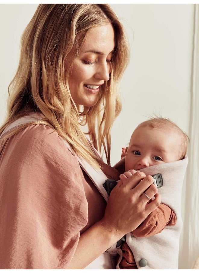 BABYBJORN - BabyBjörn Baby Carrier Mini, 3D Jersey, Light Beige - Image 1