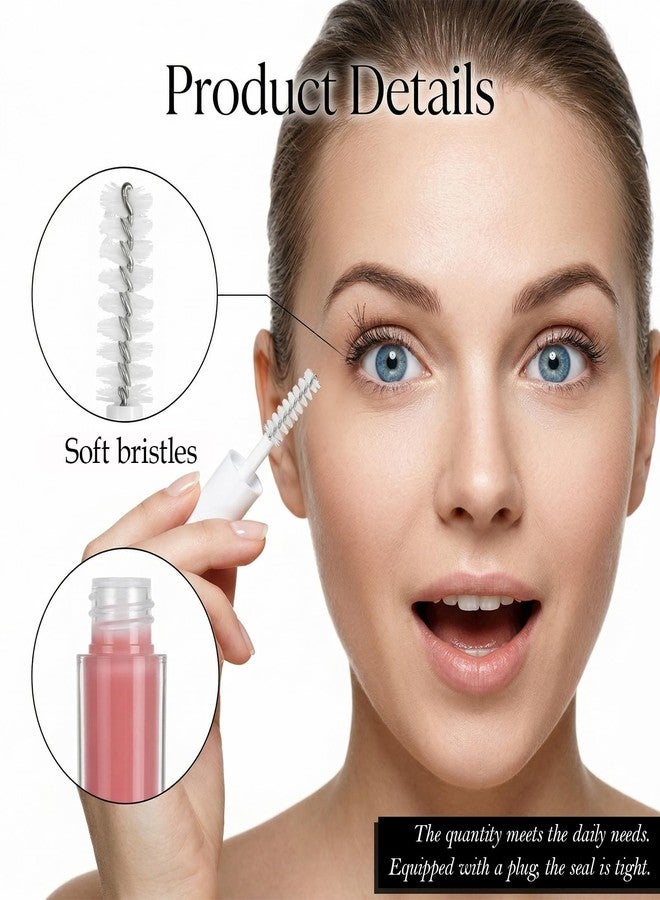 Eldraqth 30 Pcs Empty Mascara Tubes with Wand, 3ml Mini Mascara Bottles Mascara Wands Small Sample Size Eyelash Growth packing Tube Eyelash Cream Container Bottle for Home and Travel (white) - Image 4