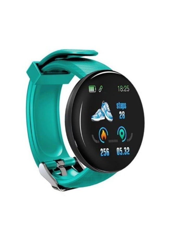 AROAQ D18 Heart Rate Blood Pressure Smartwatch Color Screen Fitness Tracker Smart Watch IP65 Waterproof Bracelet Electronicheart - Image 1