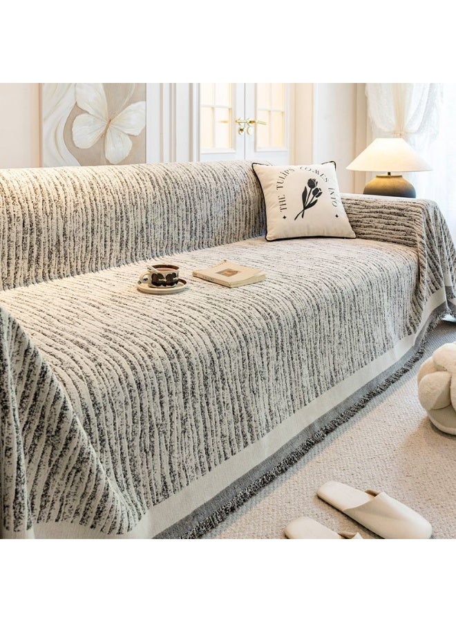 Turquoize All-Season Washable Soft Chenille Sofa Covers 1 2 3 4 Seater Non Slip Love Seat Slipcovers Couch Protector - Image 2