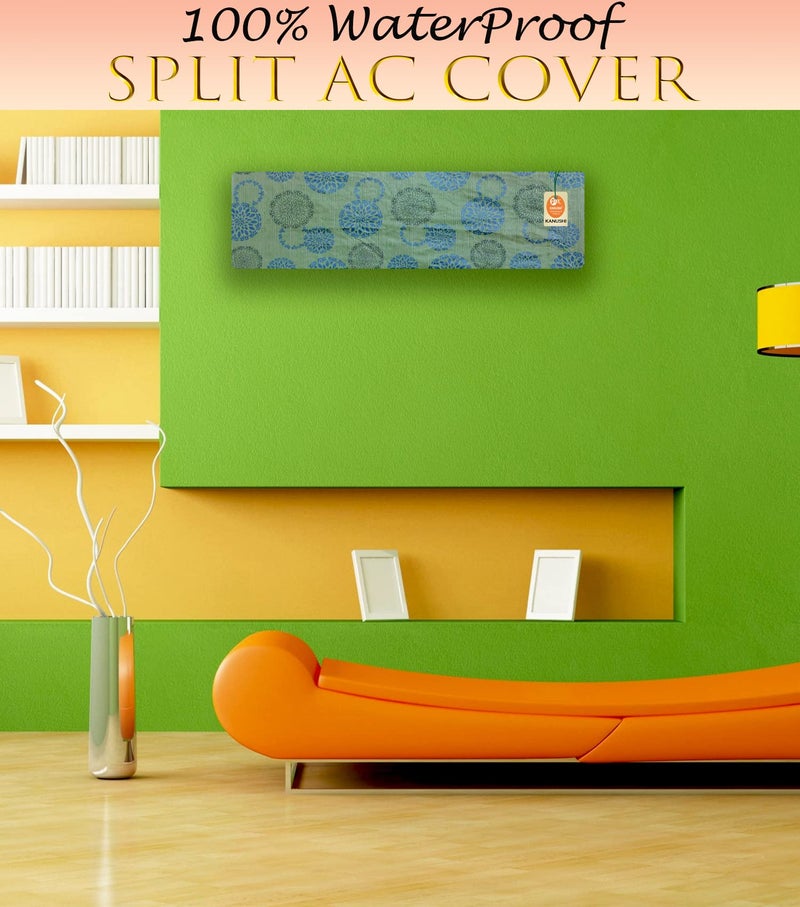 KANUSHI Industries® 100% Waterproof Split AC Cover for Indoor Unit 1.5 to 2.0 Ton Capacity (AC-IN-NW-NEW-12) - Image 2