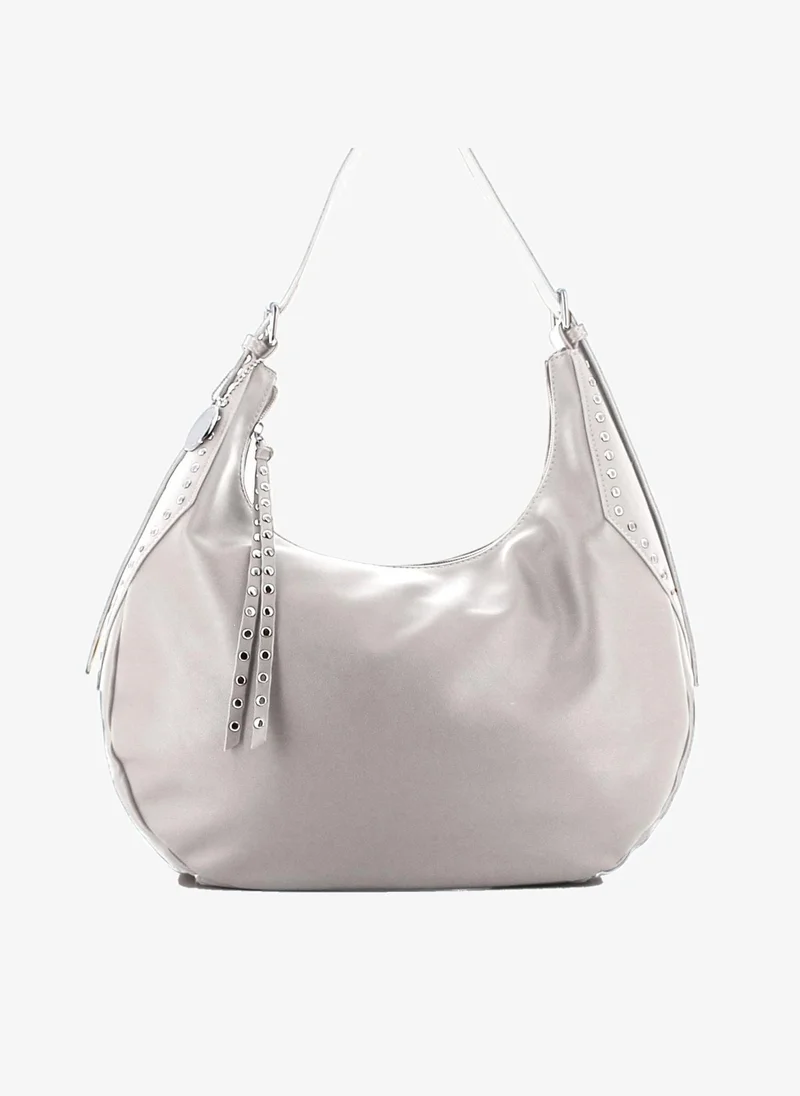 Marina Galanti Marina Galanti Women's Allai Leather-Effect Hobo Shoulder Bag - Off White