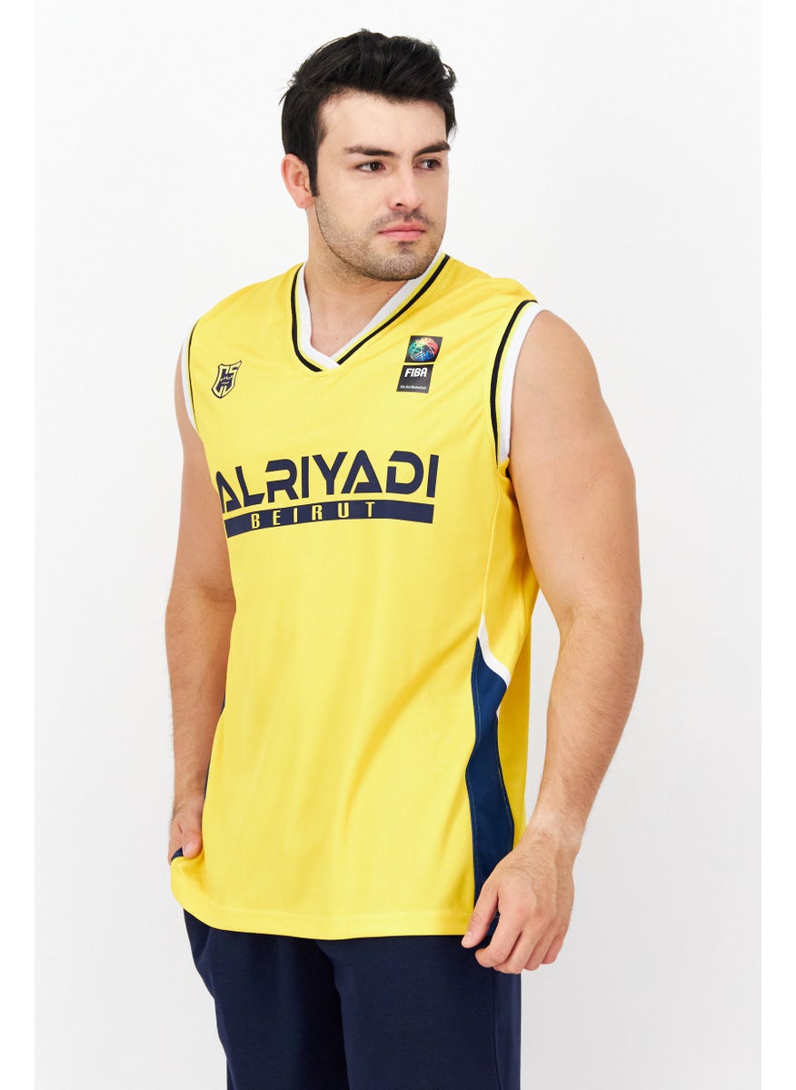 Men GYOKCHYAN 24 Sports Fit Sleeveless FIBA Jersey, Yellow - pzsku/Z2832A03BD04802BDC67FZ/45/_/1737643059/78720751-d3ab-48fc-bcff-ce8a14745b5b