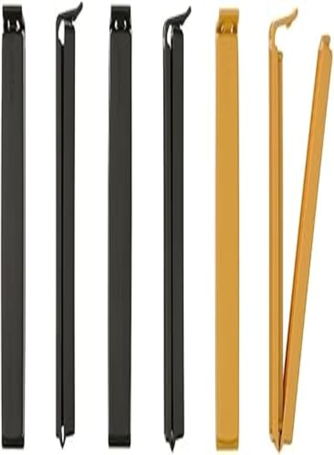 BEVARA Snack Sealing Clip Mixed Color and Sizes, Multicolor, Bag Keeps The Contents Fresh for IKEA (Set of 6)