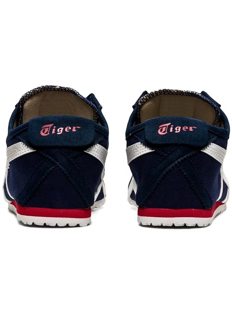 Onitsuka Tiger MEXICO 66 Slip-On Sneakers – Navy/White | Unisex Retro Laceless Shoes with Cushioned Comfort - Image 5