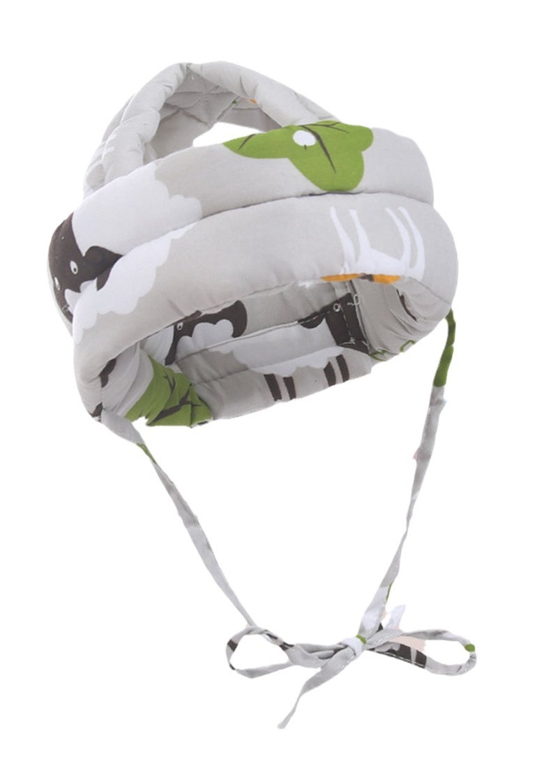 Baby head pillow anti-fall head protection pad learning to walk thickened baby toddler protective head hat  - Image 1