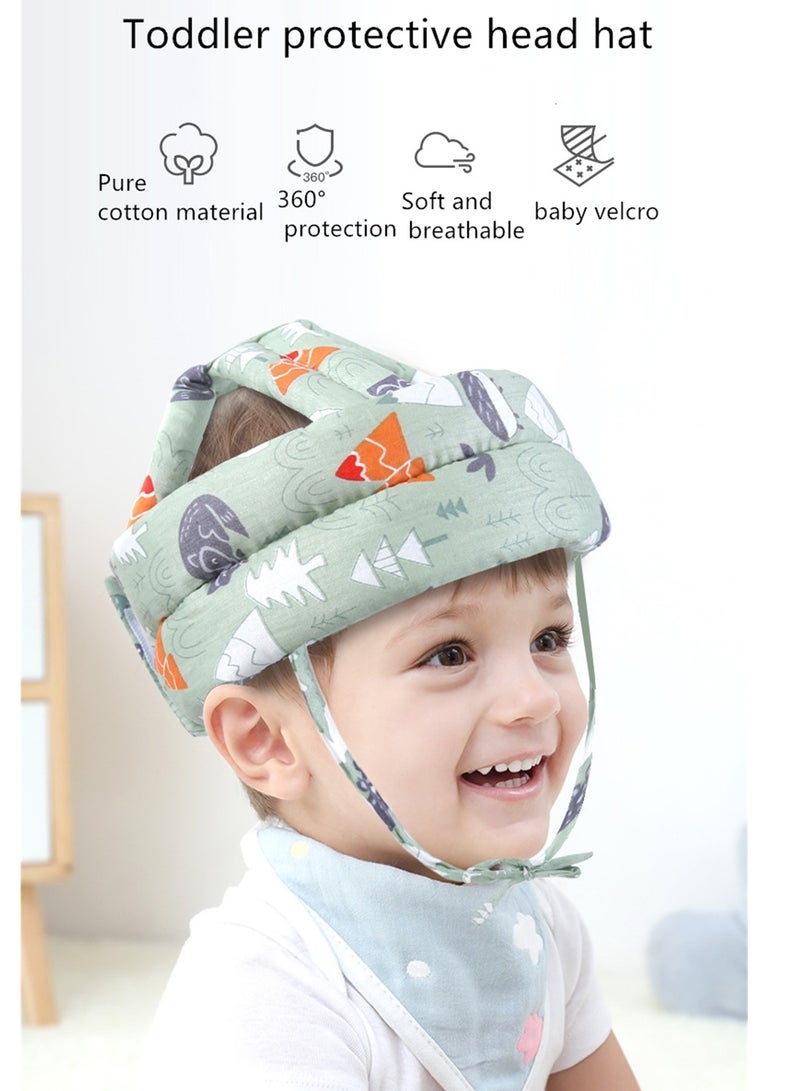 Baby head pillow anti-fall head protection pad learning to walk thickened baby toddler protective head hat  - Image 5
