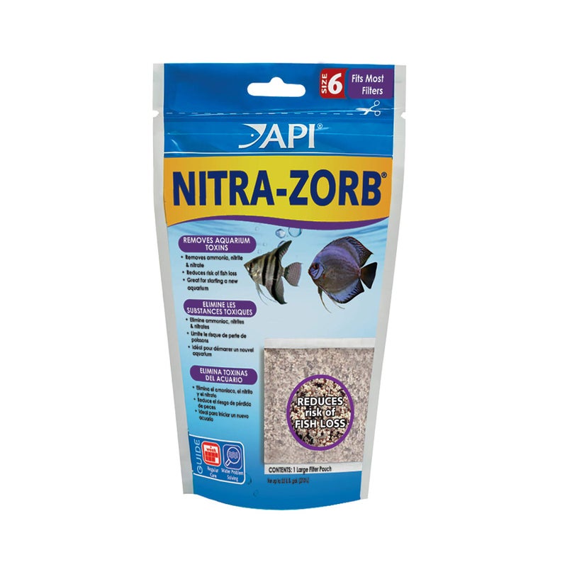 API NITRA-ZORB SIZE 6 Aquarium Canister Filter Filtration Pouch 1-Count Bag, Model:110A - Image 1