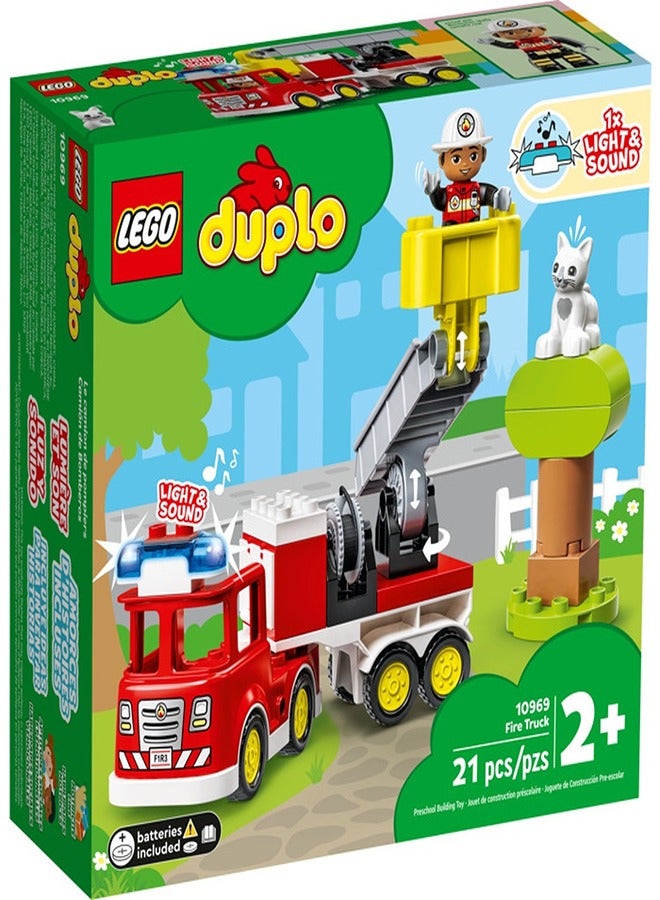 LEGO - Fire Truck Set 21 PCS - 10969 - Image 1