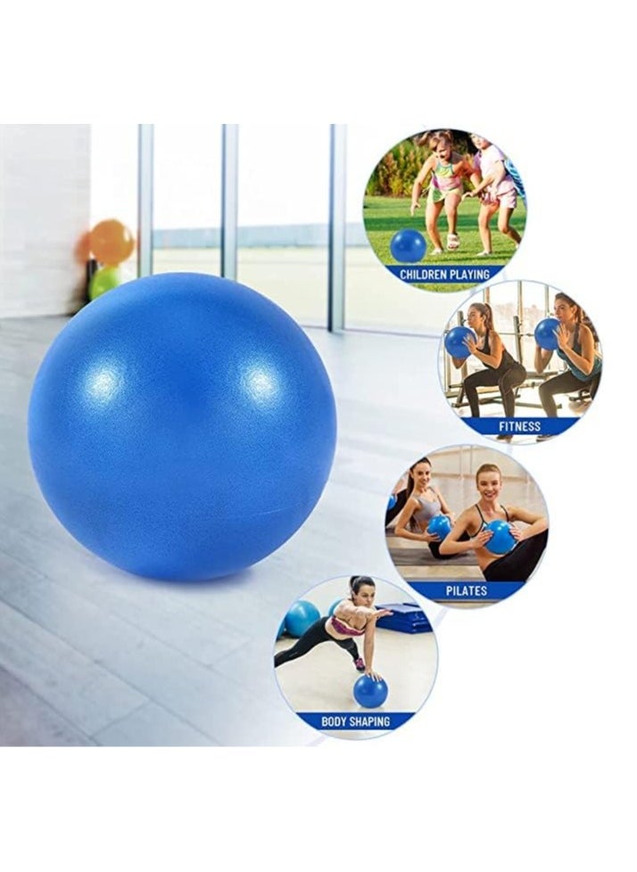 KCDMBUE 2 Pack Pilates Ball, Antiskid ball, Mini Exercise Ball with Inflatable Pipette for Yoga, Pilate, Office Ball Chair, Classroom Flexible Seating and Core Training(Style 1)  - Image 2