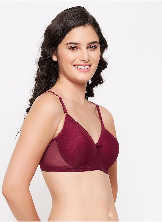 Clovia - Clovia Pack of 2 Padded Non-Wired Full Cup T-shirt Bra - Image 1