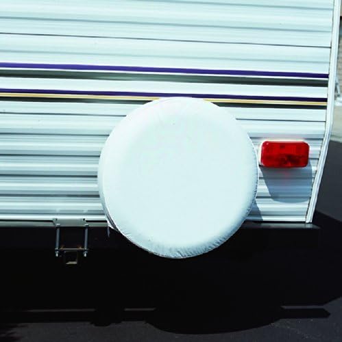 ADCO Polar White Vinyl Spare Tire Cover - Image 2
