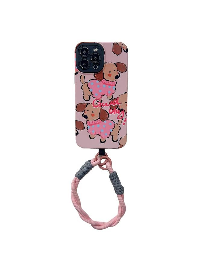 Zaboon Case For iPhone 13 Pro Max 2 in 1 Wristband Phone Case - Image 1