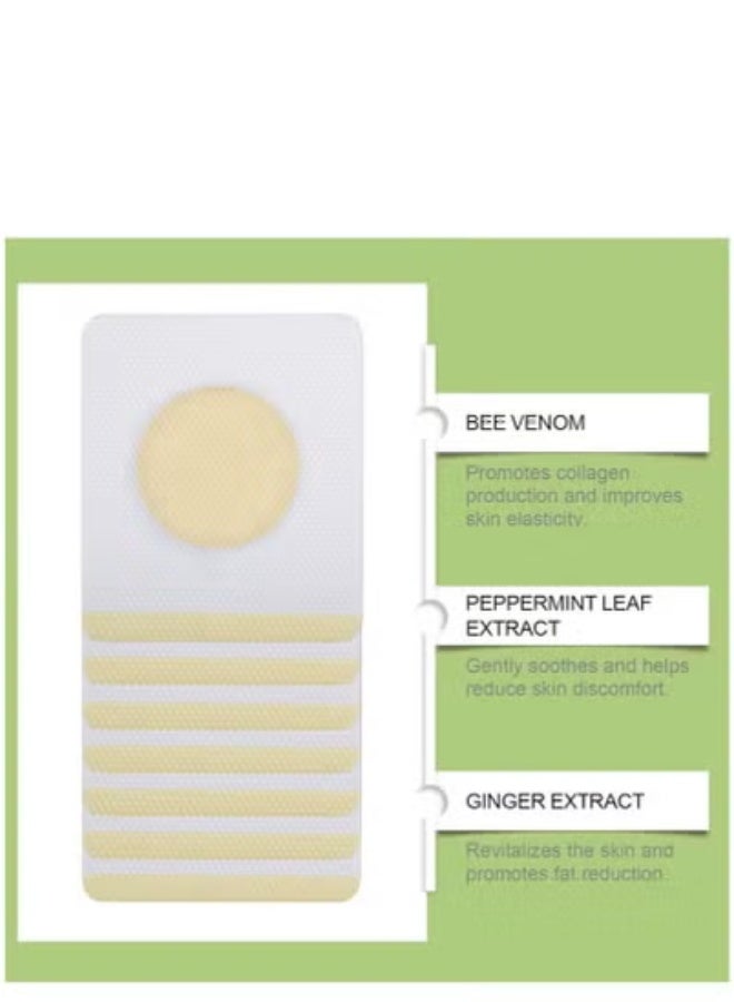 SOUTH MOON Bee Venom Patches, Lymphatic Drainage Patches - Lightweight Wellness Patches Body Shaping Stickers - Wonder Belly Fat Patches for Detox, Bee Venom Lymphatic Drainage Patches (10 Pcs) - Image 5